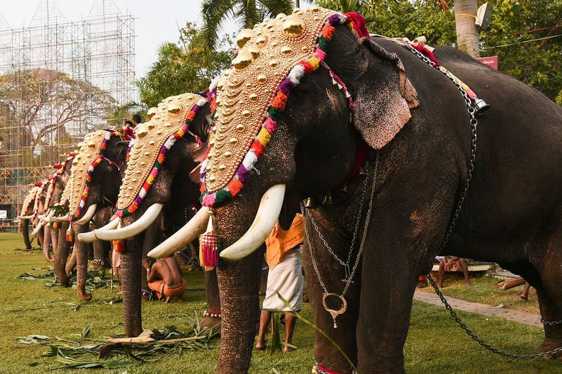 Guruvayur città dell'India