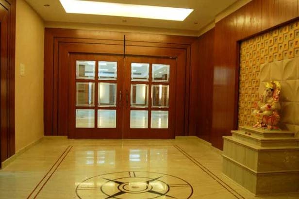 Entrance of the Hotel MD's in Jorhat in India