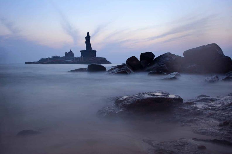 Kanyakumari città dell'India