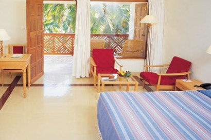 Una camera del Travancore Heritage di Kovalam in India