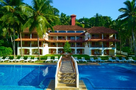 Facciata del Travancore Heritage di Kovalam in India
