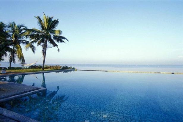 Sea of the Kumarakom Lake Resort in Kumarakom in India