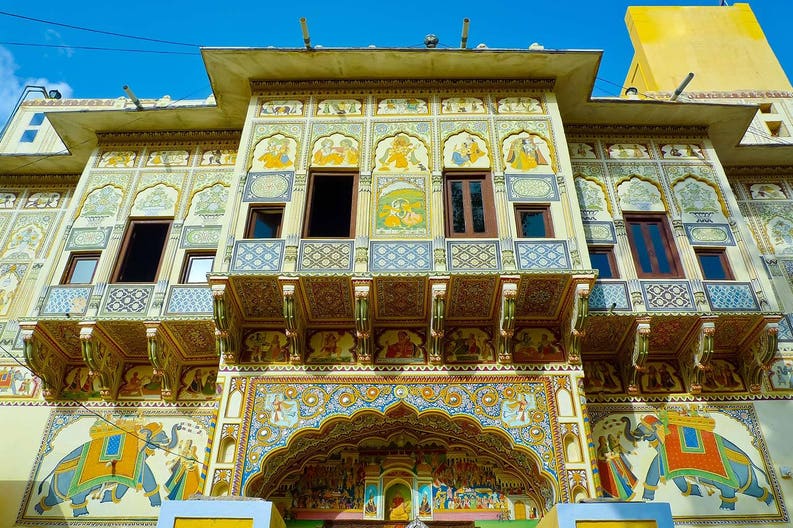 Mandawa città dell'India