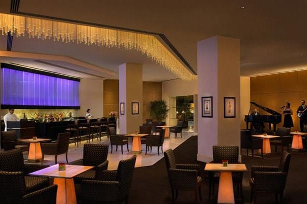 Restaurant at The Oberoi in Mumbai in India