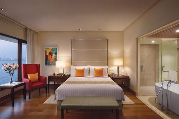 Bedroom of The Oberoi in Mumbai in India