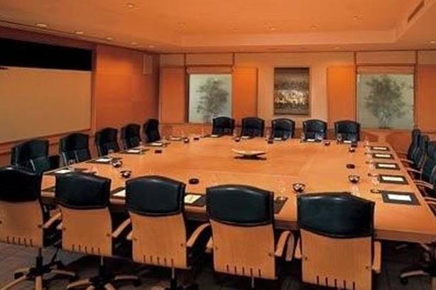 Meeting room of The Oberoi in Mumbai in India