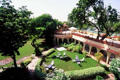 Garden of the Rohet Garh in India