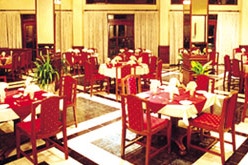 Ristorante del Sangam Hotel a Tanjore in India