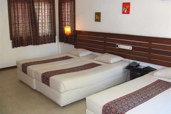 Bedroom of the Ketapang Indah in Banyuwangi in Indonesia