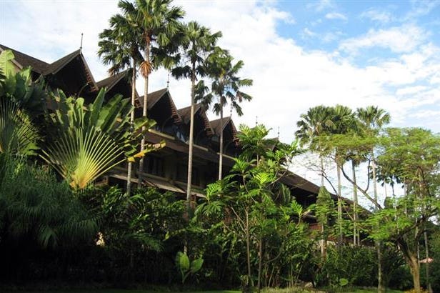 External view of the Novotel Bogor in Indonesia