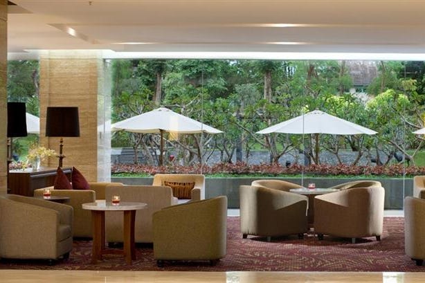 Lobby del Royal Ambarukmo Resort a Jogjakarta in Indonesia
