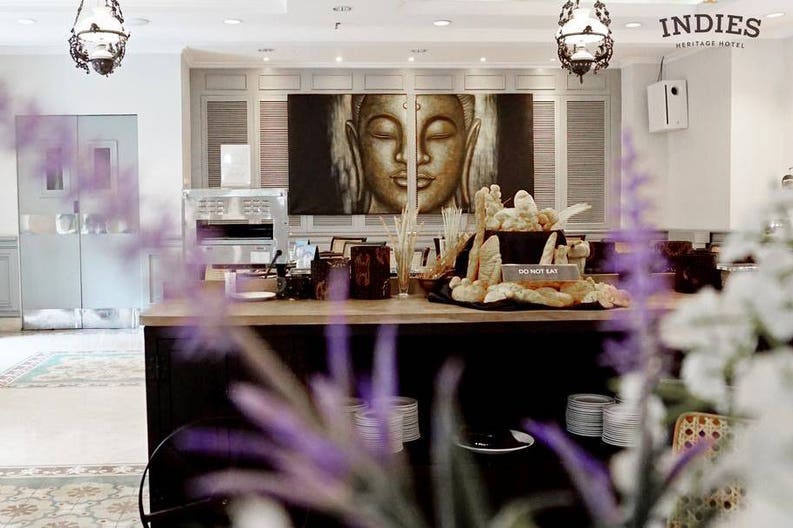 indies heritage hotel reception