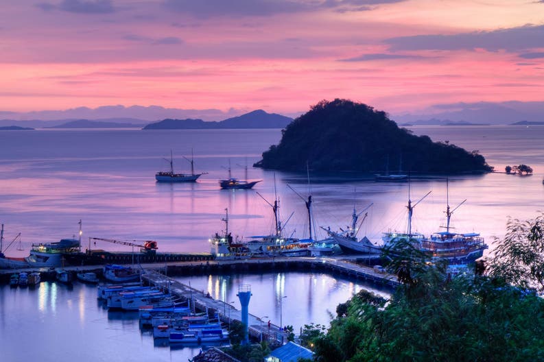 Indonesia-Flores-Island-Labuan-Bajo-port