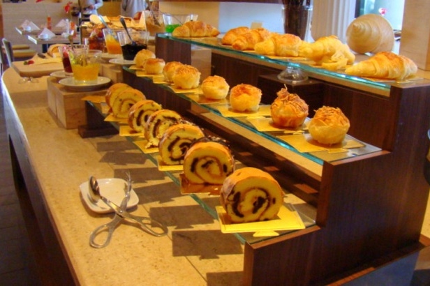 Buffet of Santika Surabaya in Indonesia