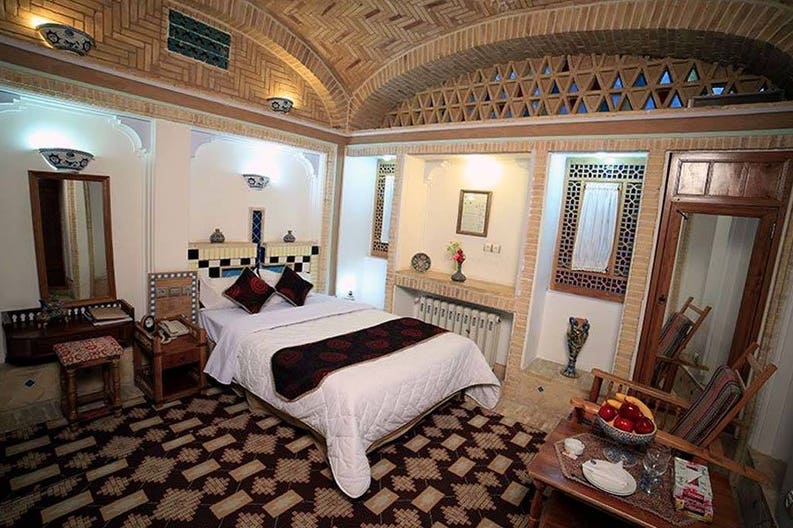 Bedroom of the hotel