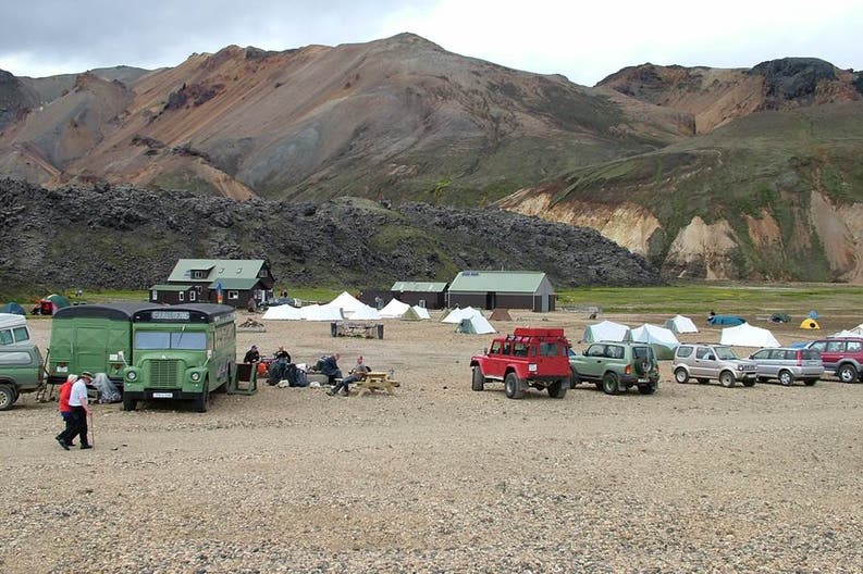 Iceland Landmannalaugar hut