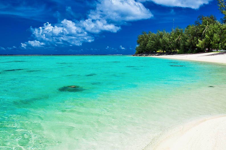 Cook Islands sea