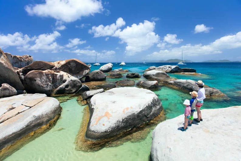 British Virgin Islands Virgin Gorda The Baths