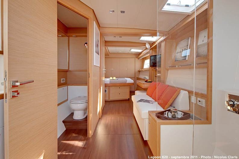 Lagoon 620 cabin