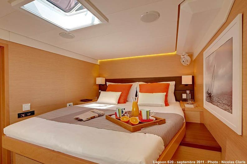 Lagoon 620 cabin