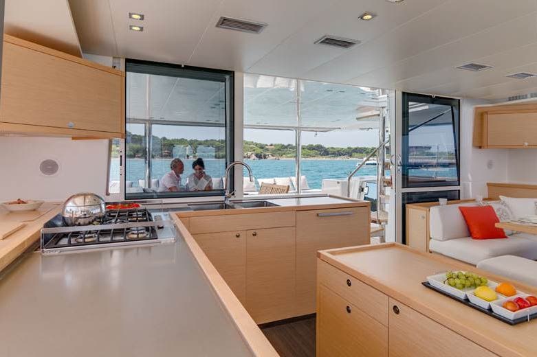 Lagoon 560 interiors