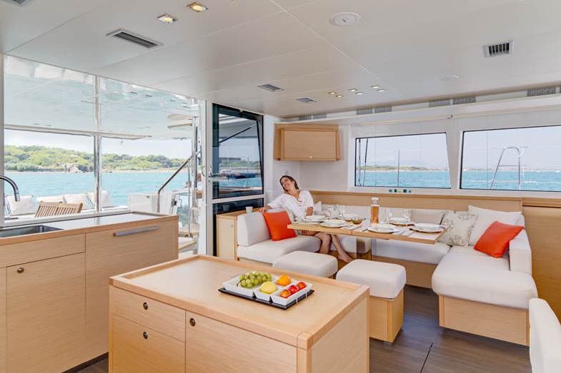 Lagoon 560 interiors