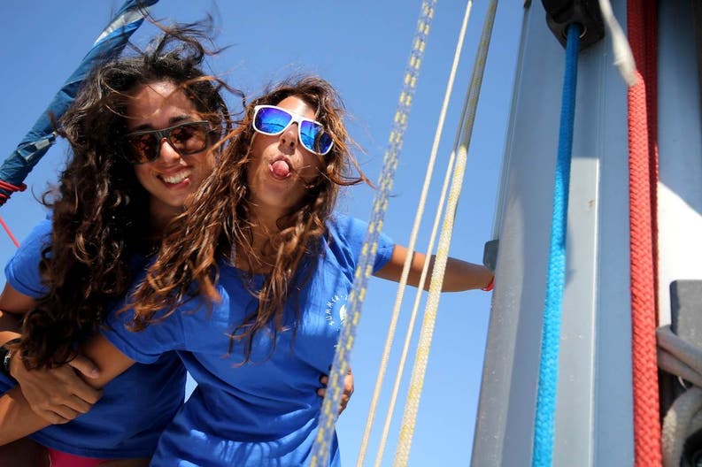 Divertimento sulla barca a vela Sun Odyssey 45