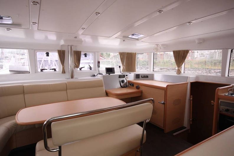 Lagoon 440 interiors