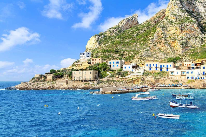 Levanzo nelle Egadi in Italia Italia Egadi Levanzo