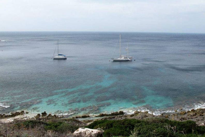 Sailing boat Oceanis 43 on navigation