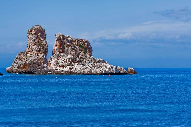 Sea of Zingaro Nature Reserve in Italy