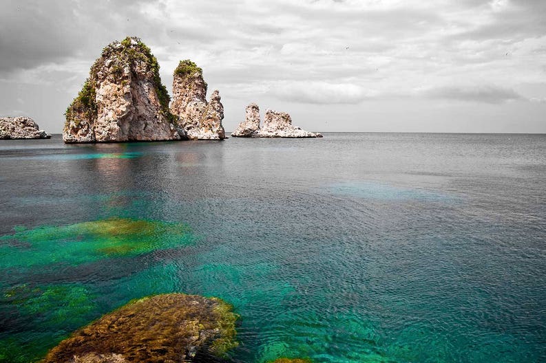 Sea of Zingaro Nature Reserve in Italy