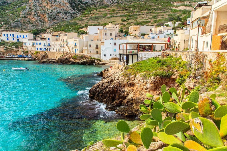 Italy Aegadian islands Levanzo