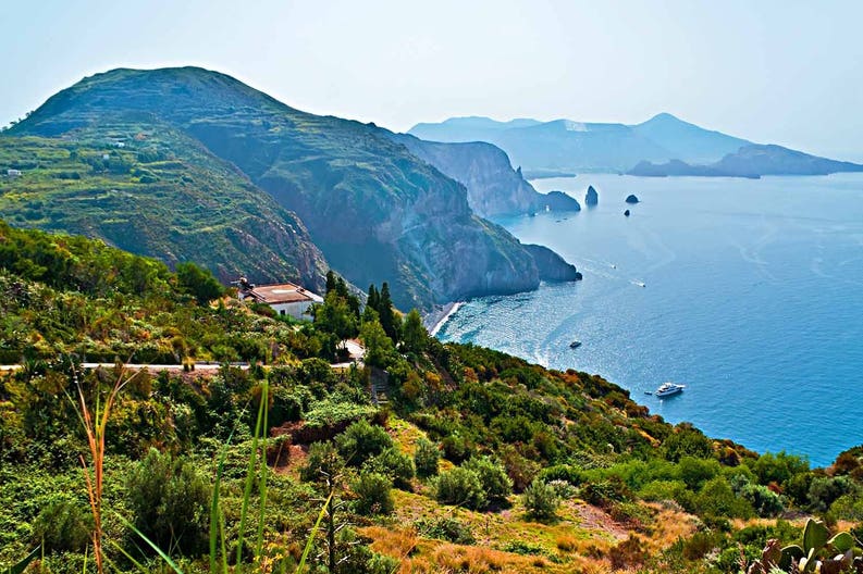 Lipari in the Aeolian islands Aeolian islands Lipari