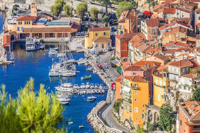Villefranche sur Mer in France France Villefranche sur Mer