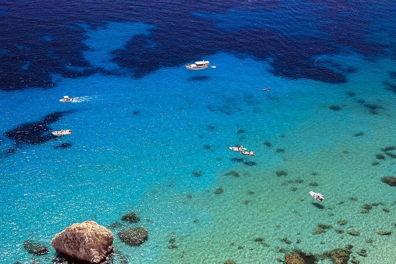 Guelf of Cagliari in Sardinia in Italy