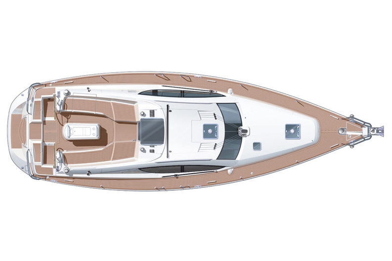Exterior Layout of the Odissey 45