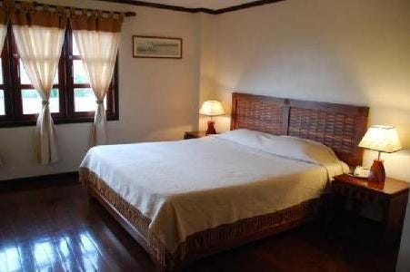 Camera da letto del Lao Orchid Hotel a Vientiane nel Laos
