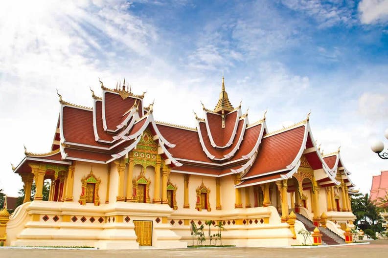 Ancient temple in Laos