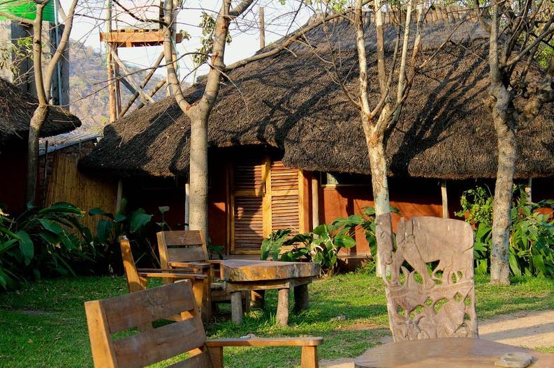 External view of the Malawian Style Lake Malawi at Cape Maclear