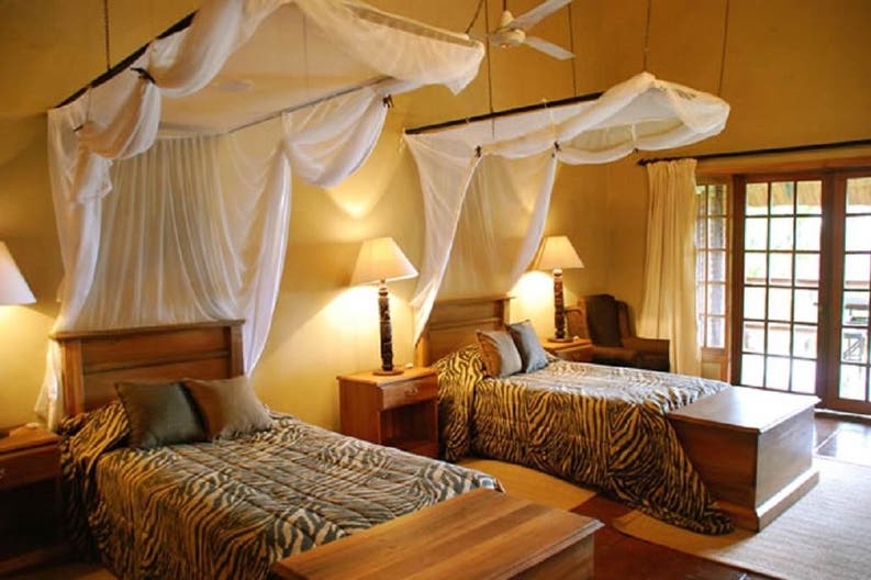 Bedroom of the Kumbali Country Lodge in Lilongwe