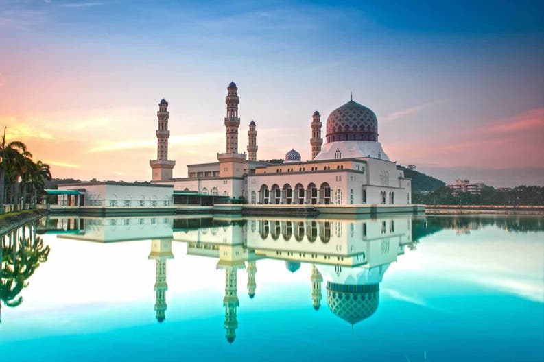Malaysia floating mosque