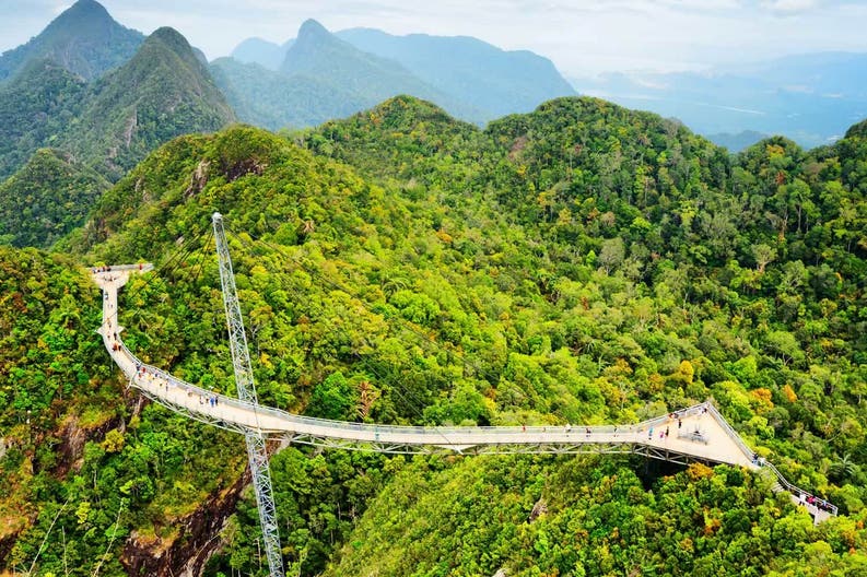Malaysia Langkawi sky bridge