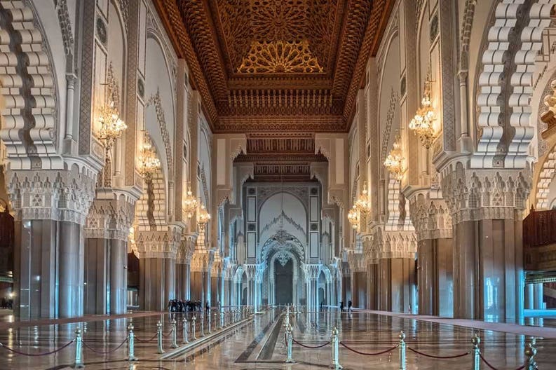 morocco-casablanca-hassan-ii-mosque-interior