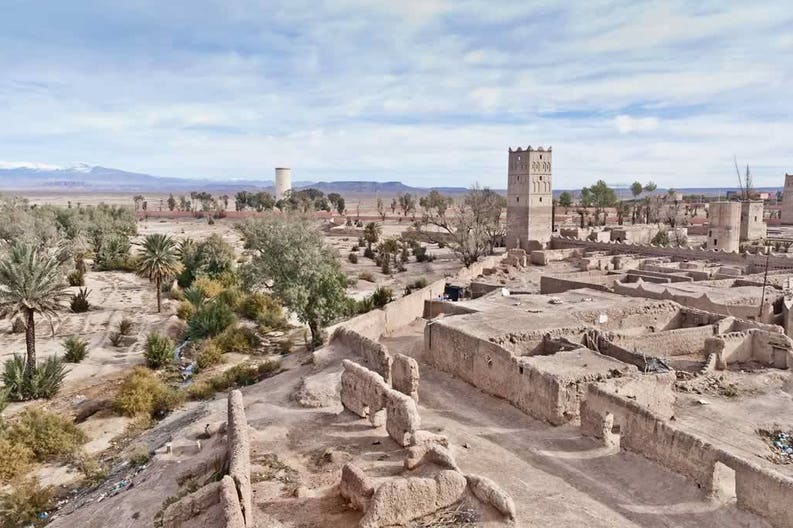 morocco-skoura-village-kasba-ruins