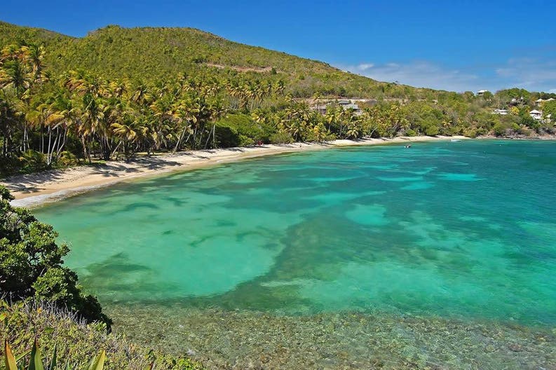 Caraibi Piccole Antille Bequia mare Il mare di Bequia ai Caraibi