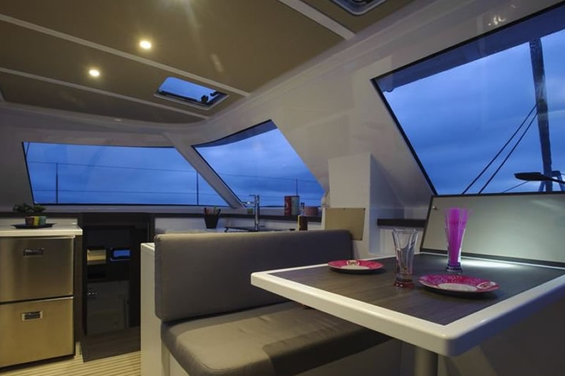 Interior of the Nautitech 40 / 2014