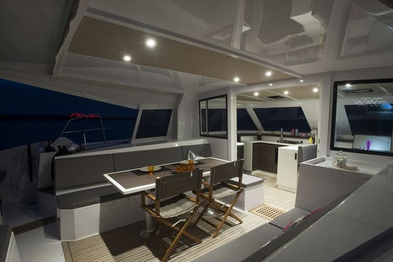 Interior of the Nautitech 40 / 2014