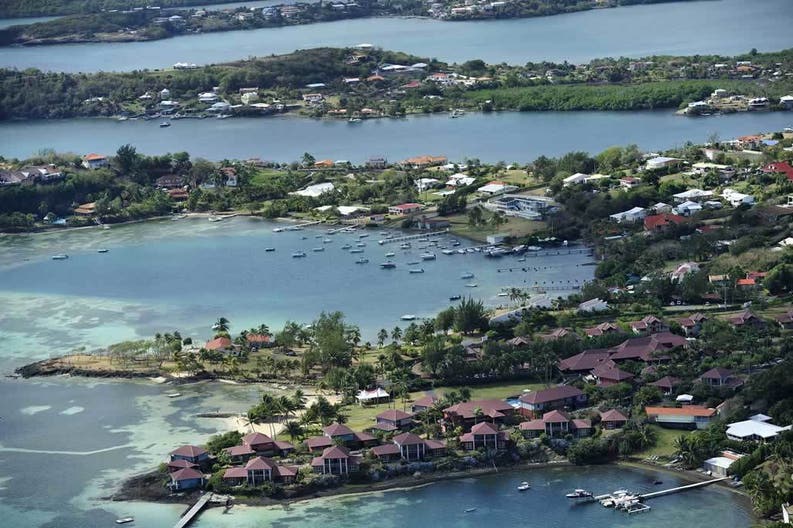 Sea in Martinique