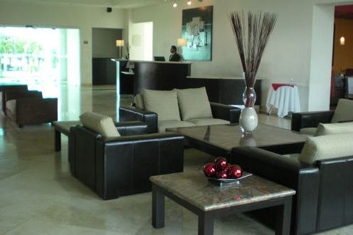 Bar of the Holiday Inn Campeche in Mexico